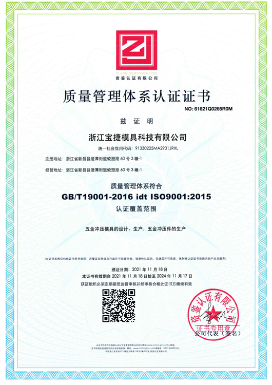 ISO 9001 (CN)